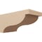 Ekena Millwork 9"W x 18"D x 9"H Wide Garner Rough Cedar Woodgrain TimberThane Corbel, Primed Tan CORUR09X18X09GARRCPR - alternate 1